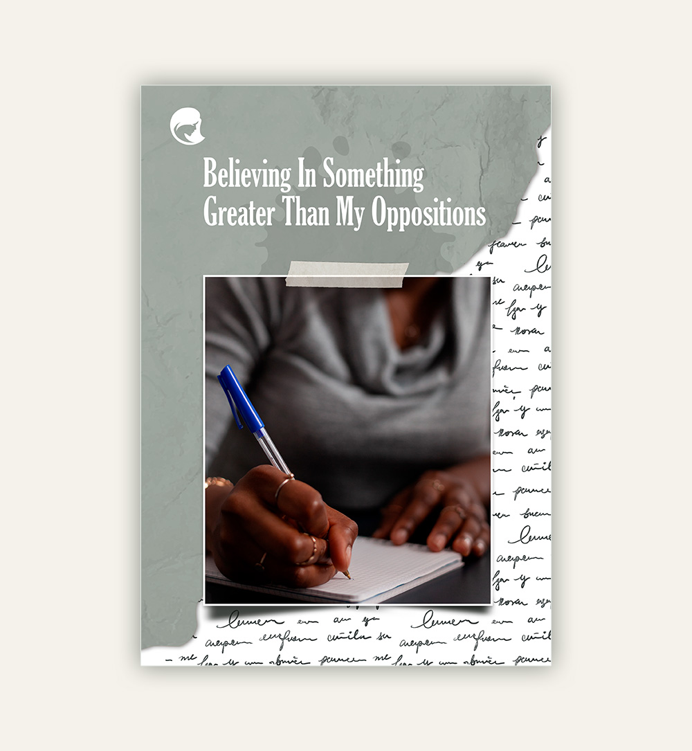Believing In Something Greater Than My Oppositions Cover