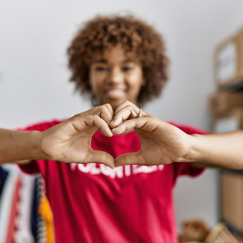 Wellspring Living Volunteer Helping With Care